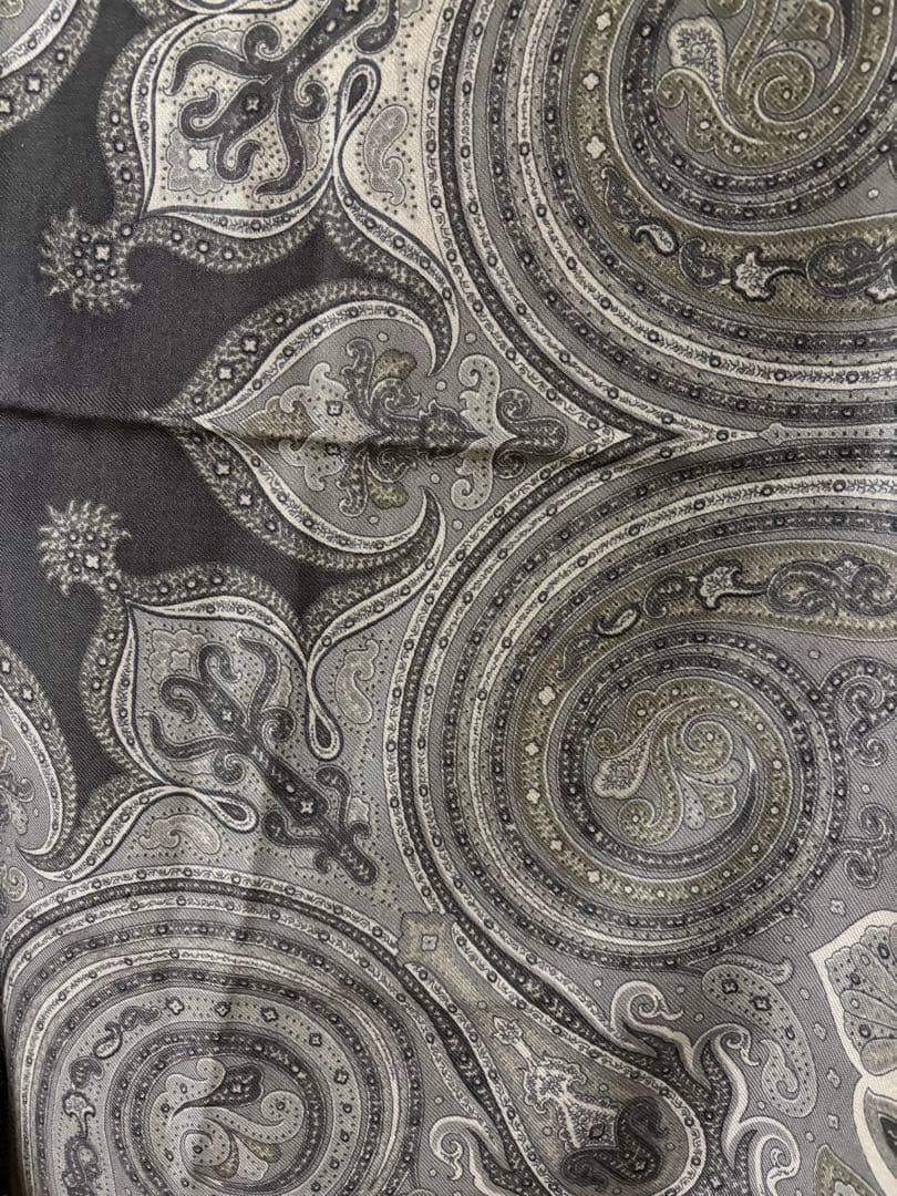 ETRO エトロ　ストール グレー系