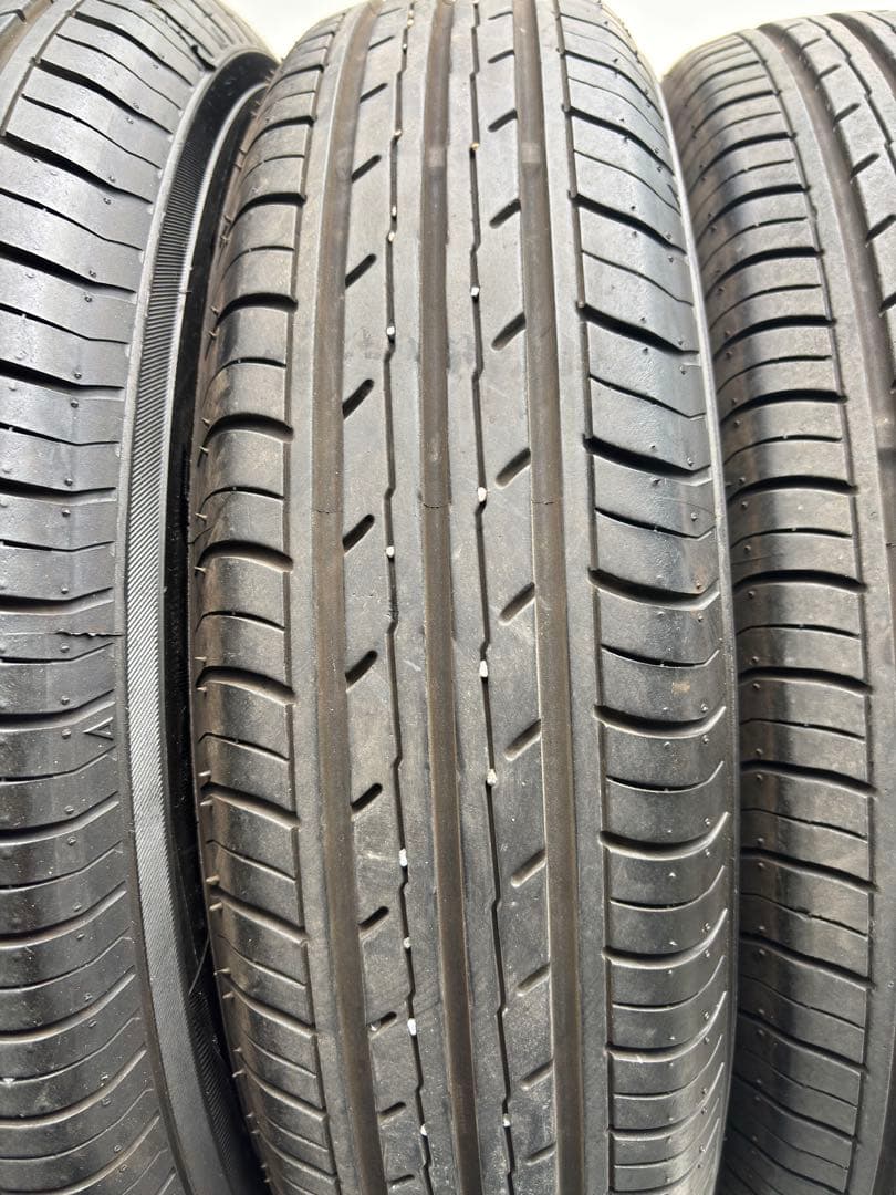 ヨコハマ　ブルーアースES 22年製　145\80R13 4本セット　溝あり