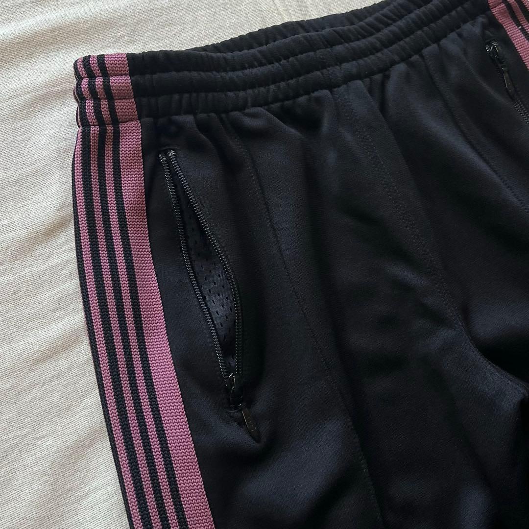 22AW Needles LQ229 ストレート トラックパンツ 黒 2 完売品
