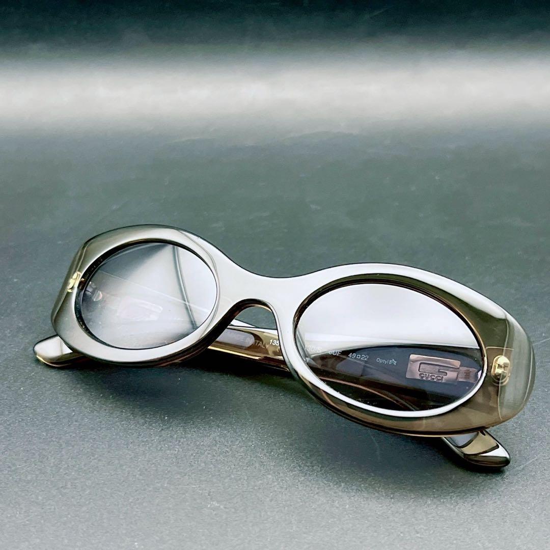 小物 90s GUCCI archive sunglasses y2k clear