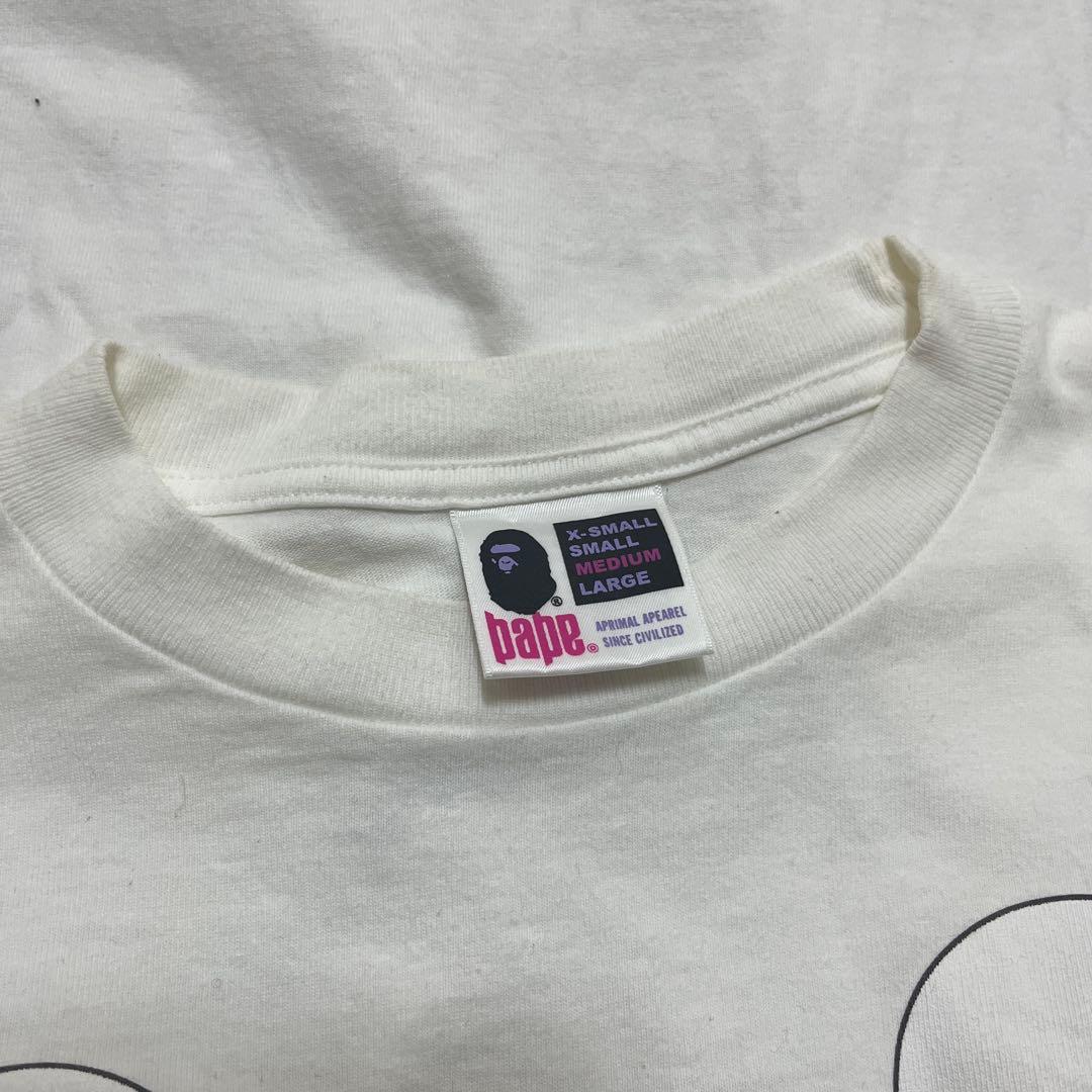 初期　アベイシングエイプ　 kaws コラボ　Tシャツ　Mサイズ