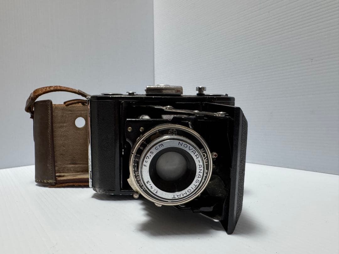【中判カメラ】Zeiss Ikon Nettar 515 蛇腹式スプリングカメラ