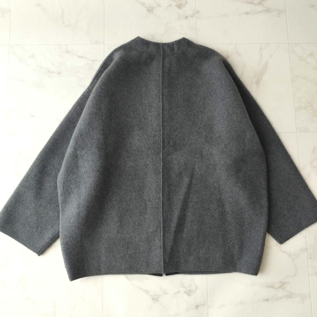 25年美品✨ジャーナルスタンダード ダブルフェイスコクーンニットジャケット 完売