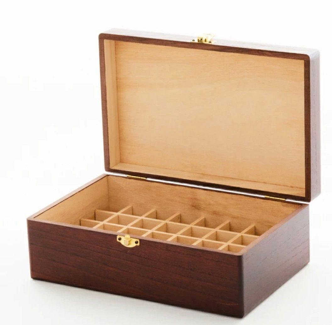 ARTQ 桐製　精油BOX ダークブラウン
