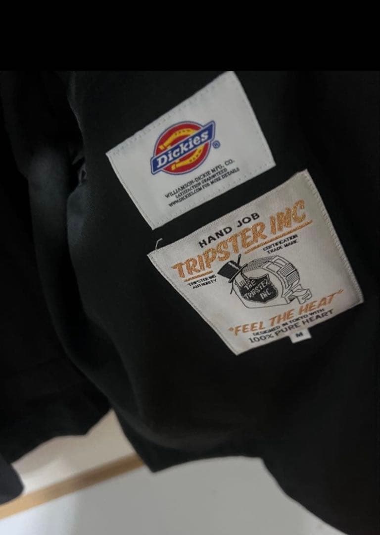 Dickies Tripster beams black セットアップ　第二弾