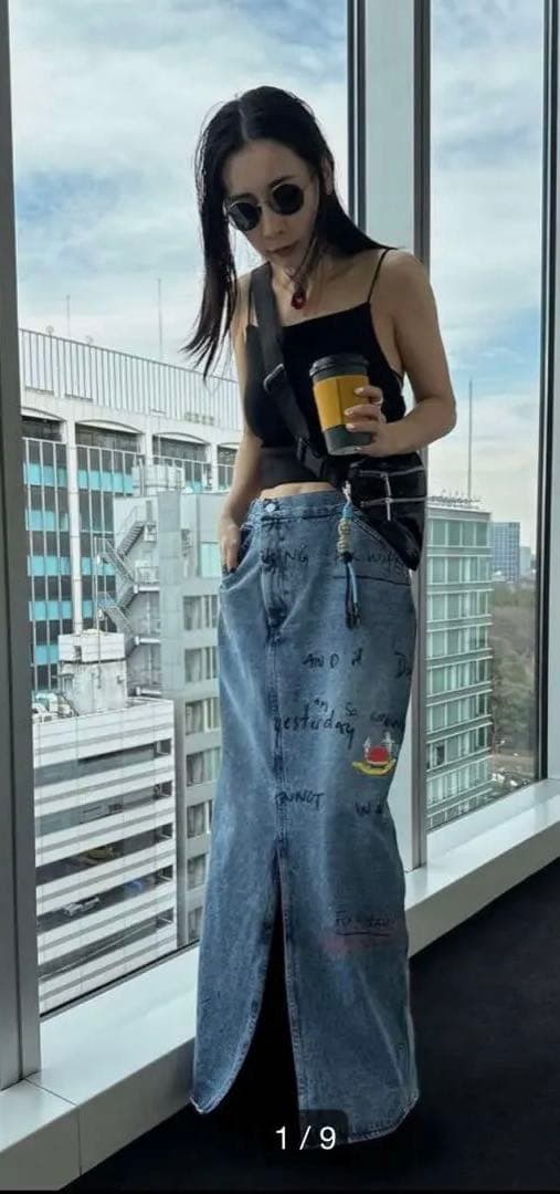 Gabrielle×Ameri 10THHISTORY I LINE SKIRT