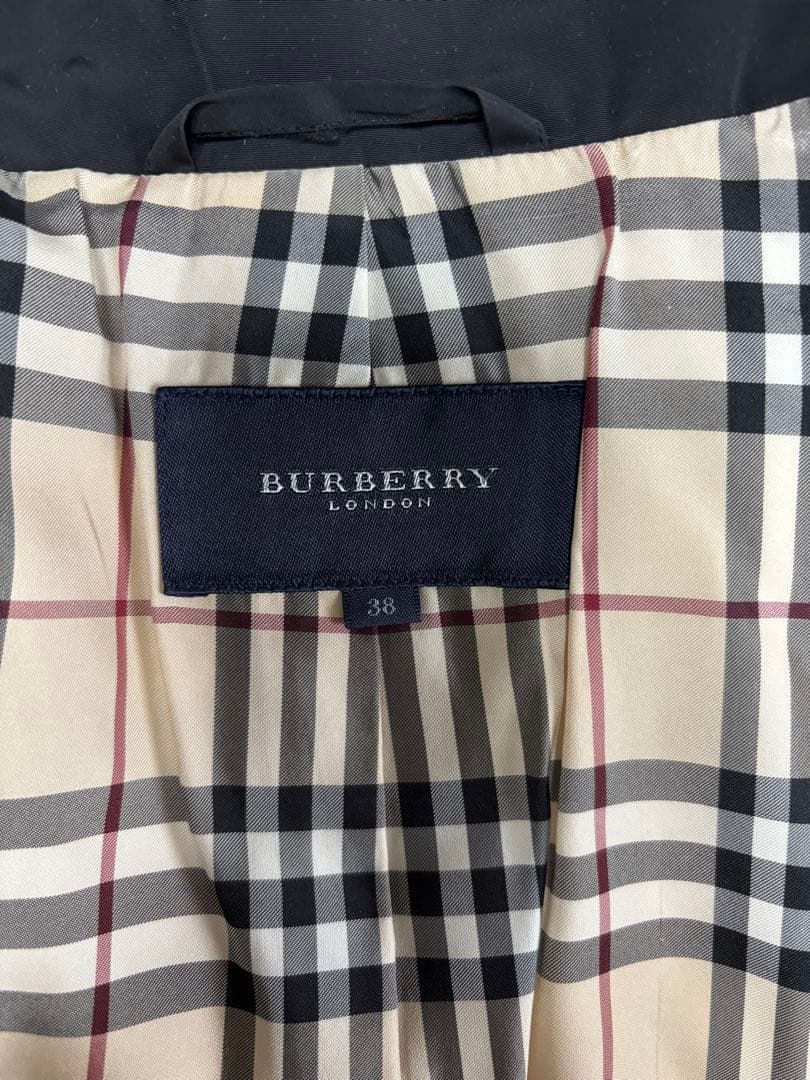 ★お値下げしました●Burberry ロングコート（ダウン・フェザー入り）38