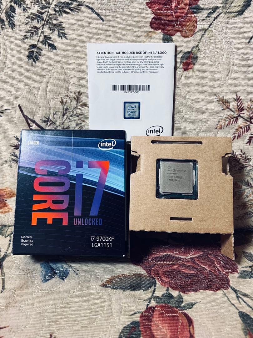 CPU INTEL CORE i7 9700KF
