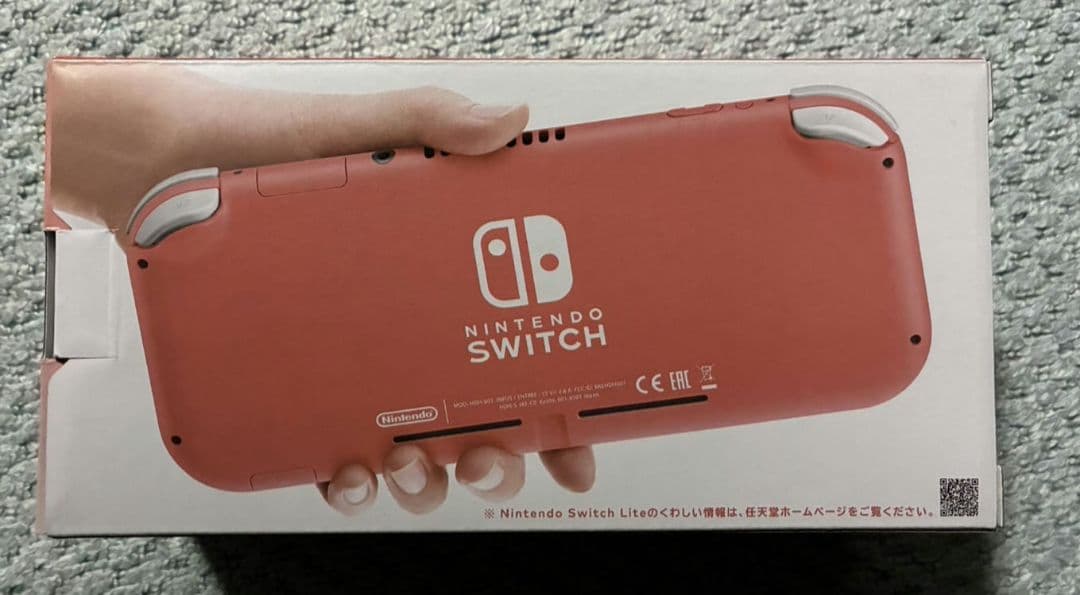 ✨新品！未開封Nintendo Switch Lite　本体コーラルピンク