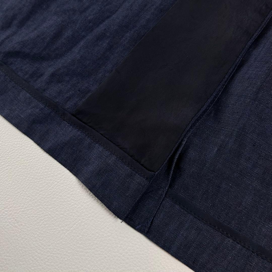 【J.PRESS 21SM リネン ジャケット XL 】ネイビー シェルボタン