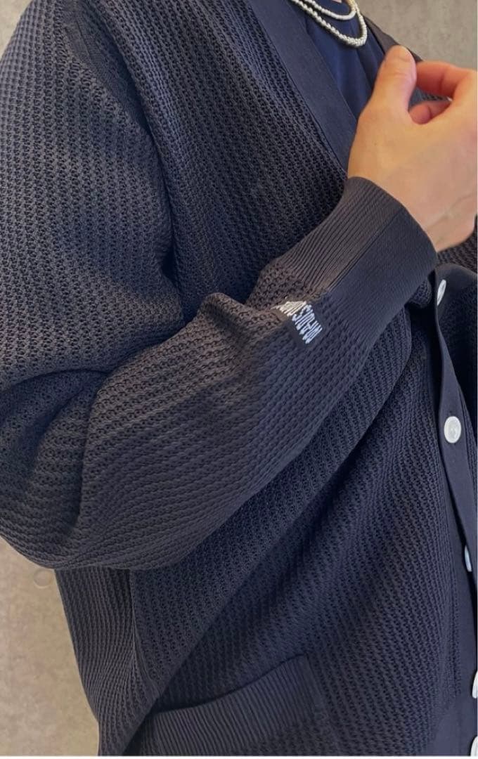 完売品　MADISONBLUE/BIG MESHニットカーディガン 新品タグ有り
