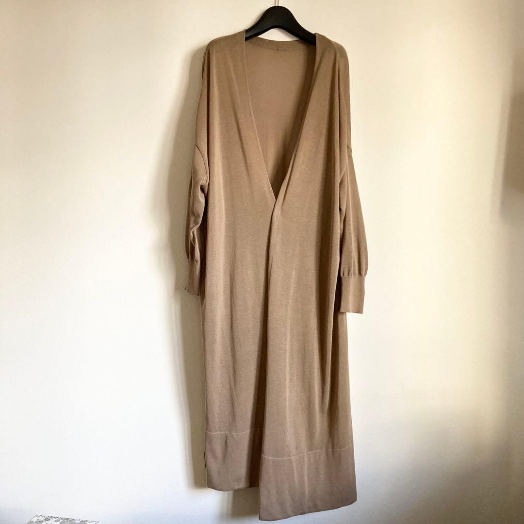 MUSE de Deuxieme Classe ロングカーディガン スリット入り