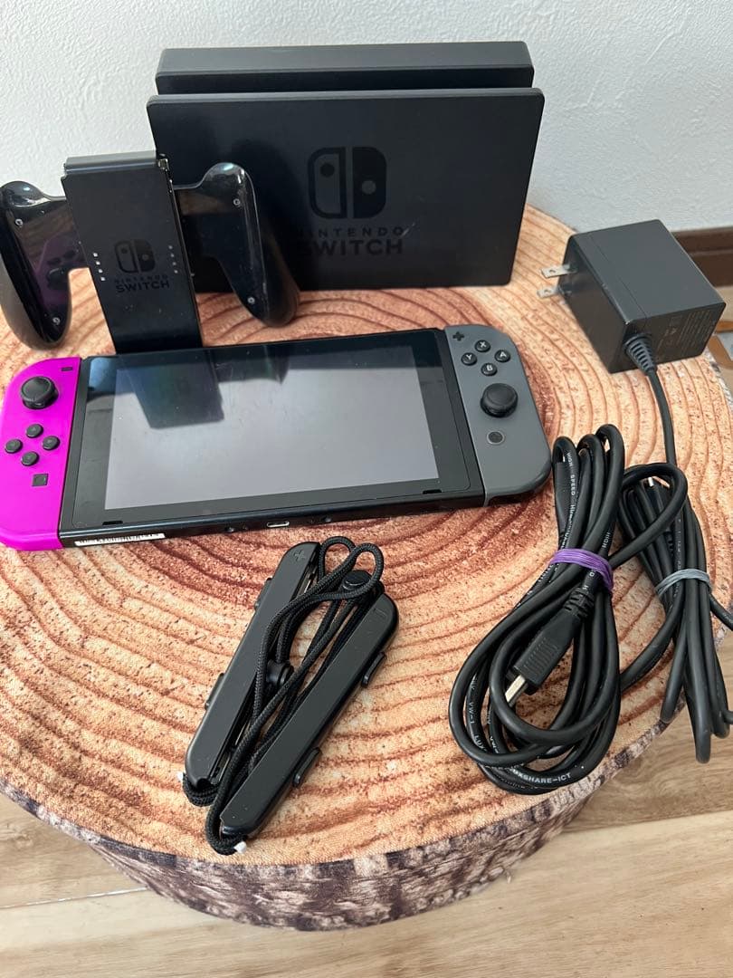 Nintendo Switch ニンテンドースイッチ本体パープル/グレー箱無し
