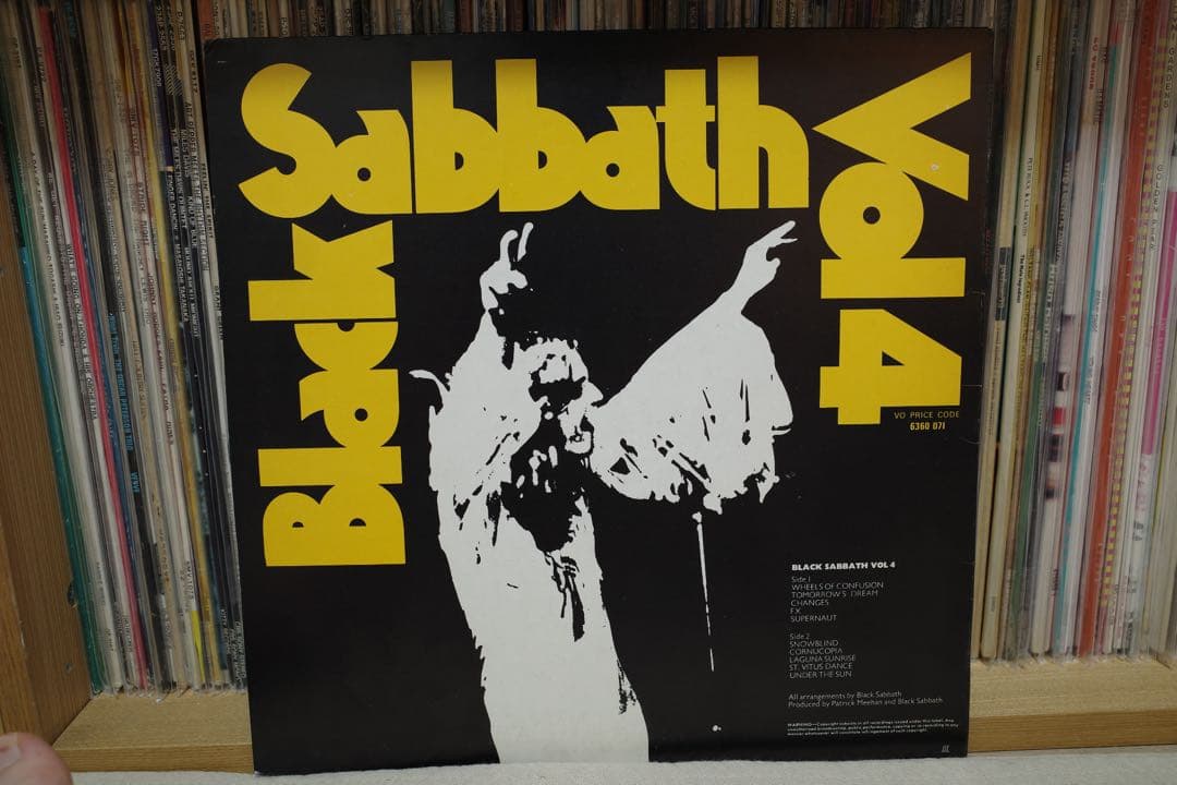 black sabbth vol.4 6360071 美盤 LP ブラックサバス