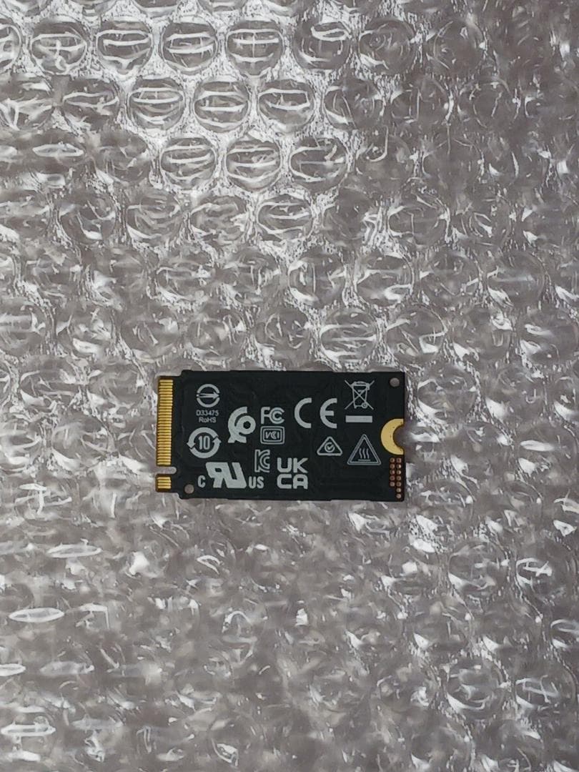 内蔵型SSD SAMSUNG 512GB NVMe M.2 2242 SSD