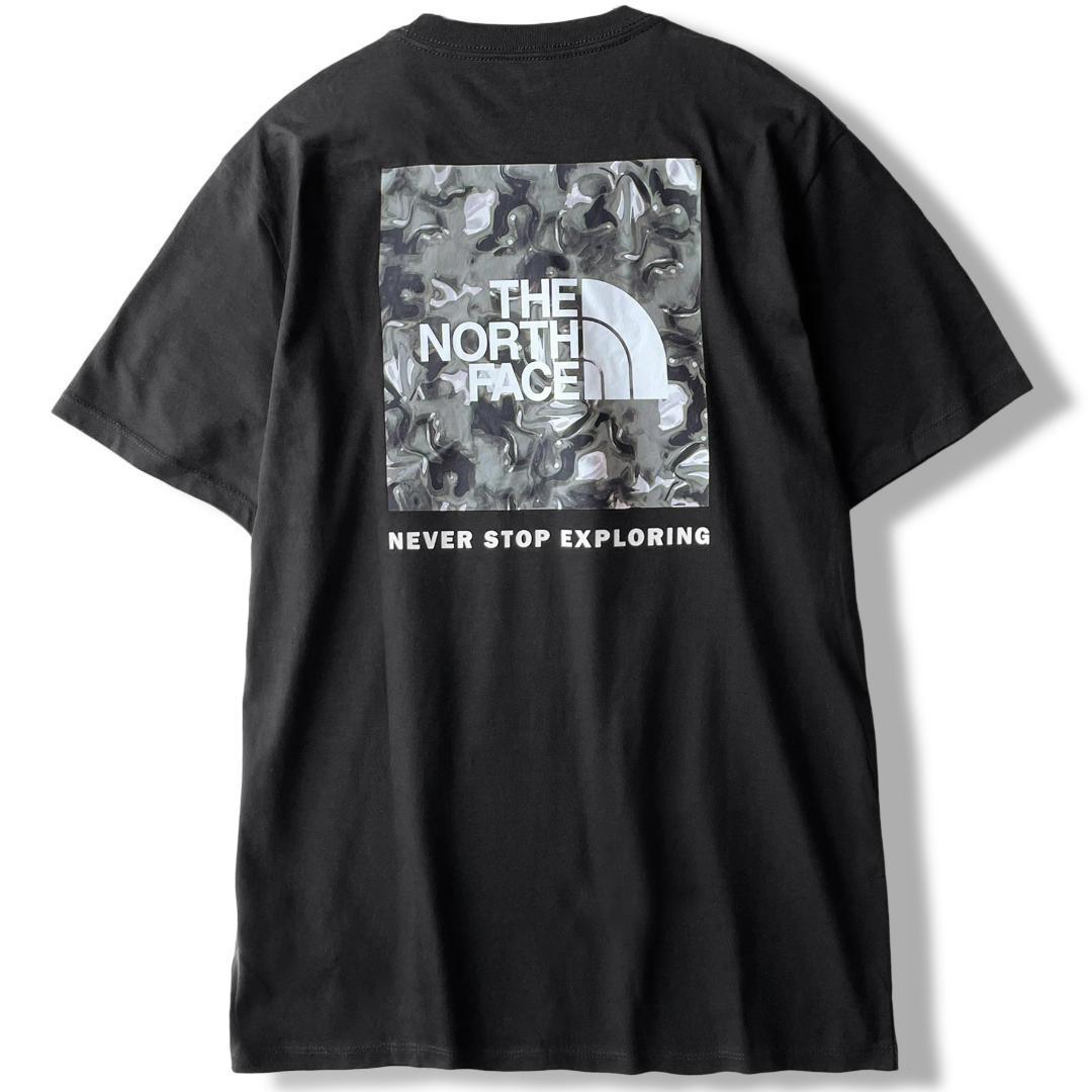 ノースフェイス 半袖 Tシャツ メンズ 海外XXL 日本4L相当 黒 MCbox
