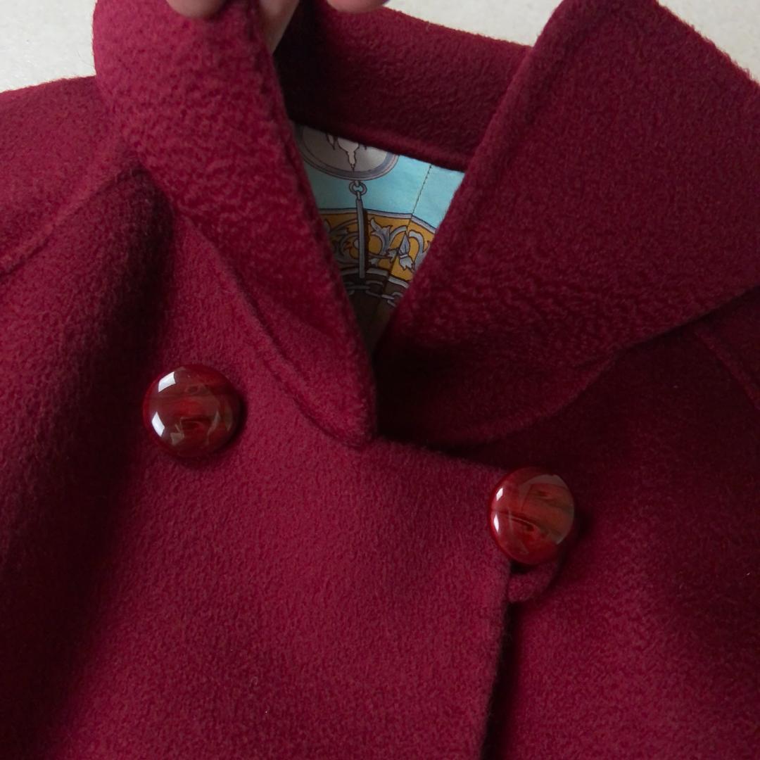 Loro piana DANA カシミヤ100% シルク裏地 ハンドメイドコート