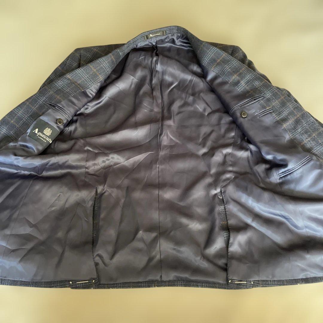 aquascutum 状態良好 ￼テーラードジャケット