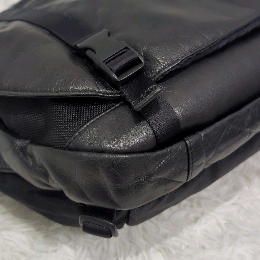 PORTER ALOOF メッセンジャーバッグ ソフトレザー 定価52800円