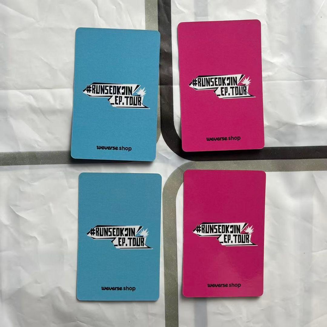 RUNSEOKJIN_EP.TOUR Weverse 会場限定 ジン トレカ4枚