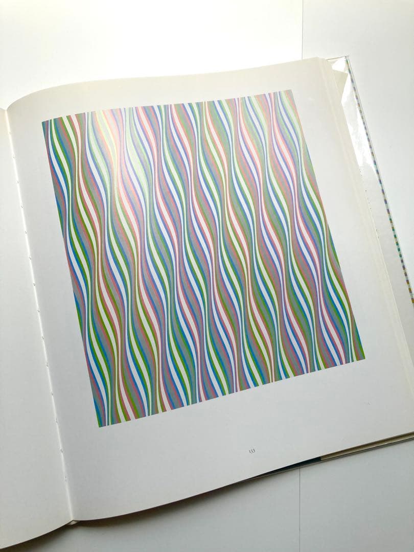 ブリジット・ライリー作品集「Bridget Riley」　オプアート　幾何学