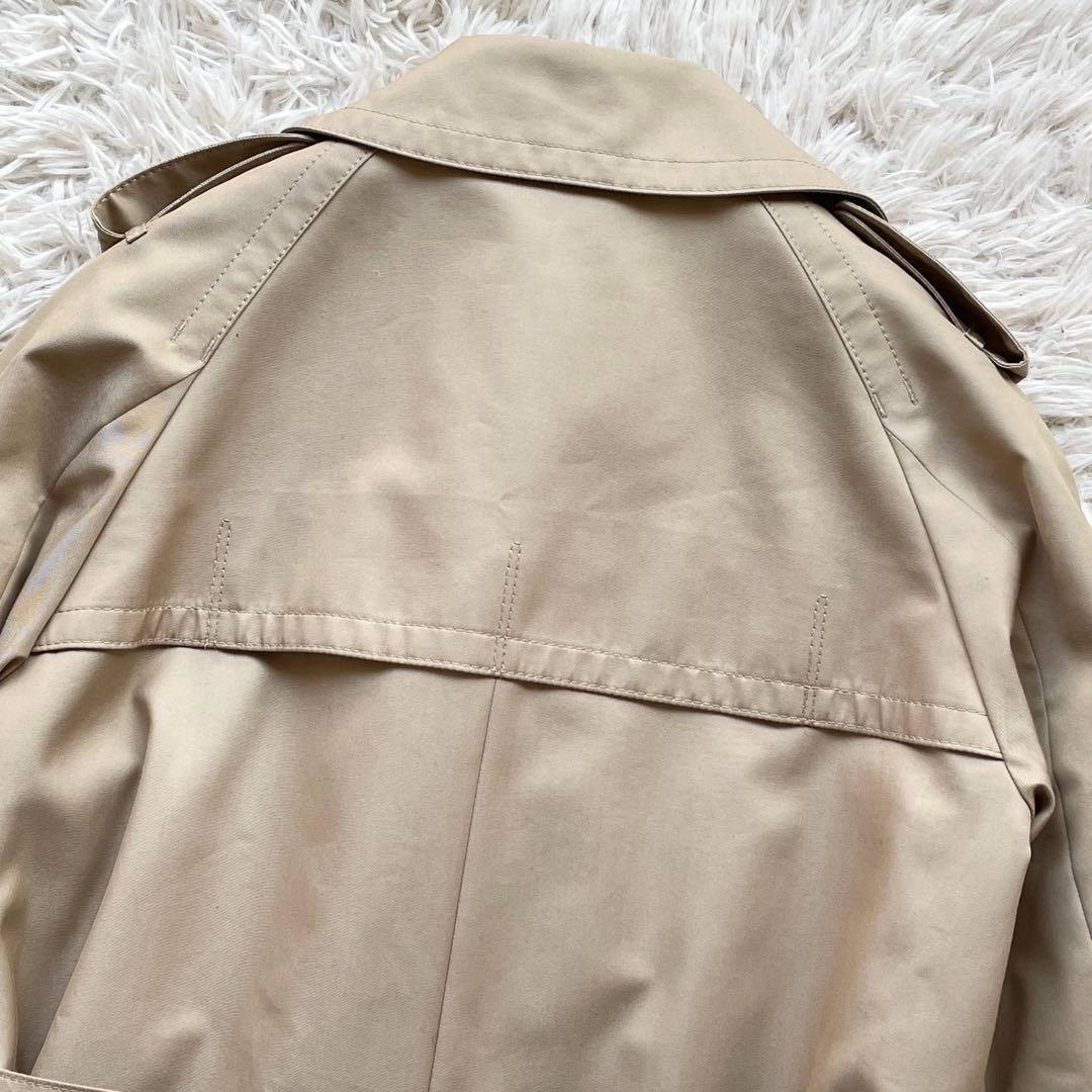 美品 Aquascutum トレンチコート ロイヤルブルーライナー Aライン