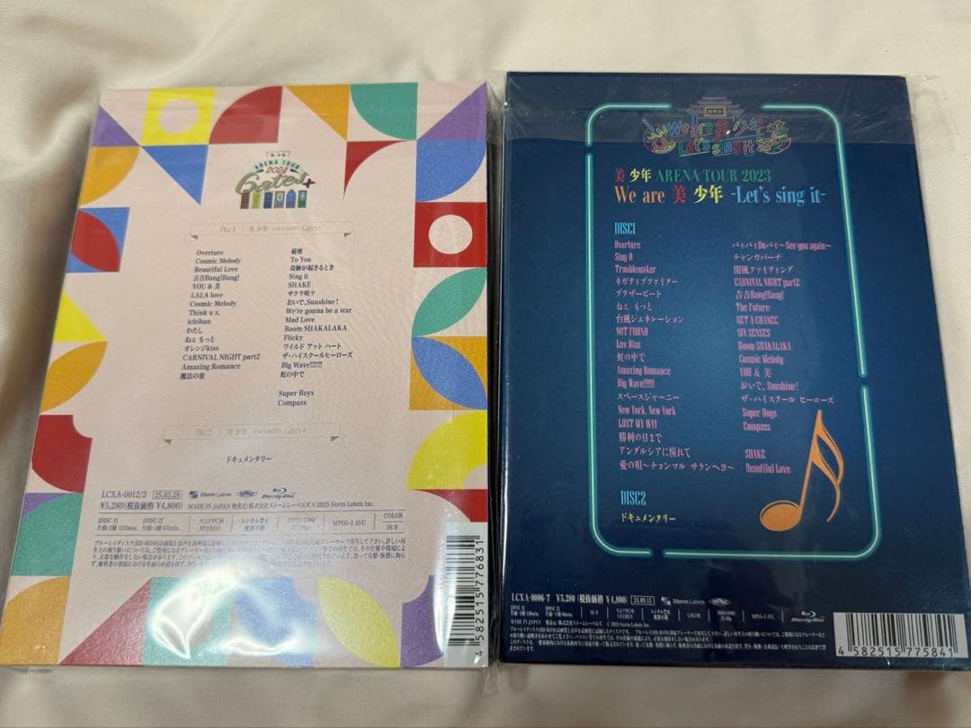 美少年 LIVE Blu-ray 2点セット