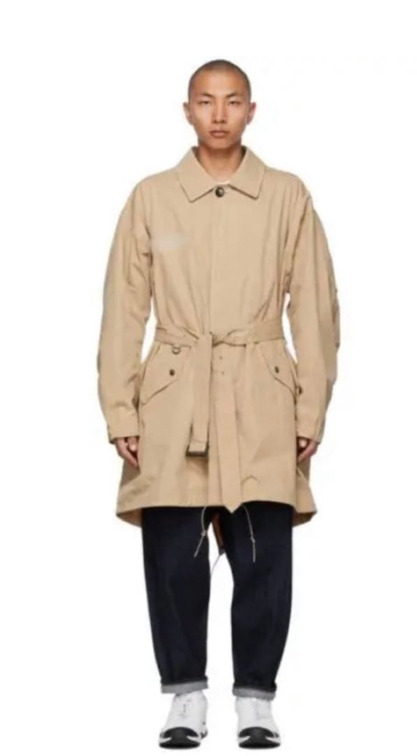 ＜FUMITO GANRYU＞Mods Soutiencollar coat