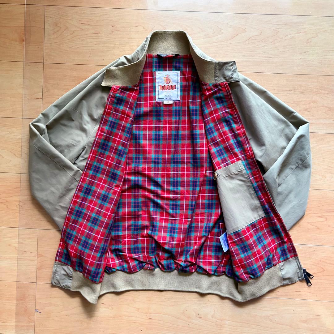 美品 英国製 BARACUTA G9 40 タン バラクータ
