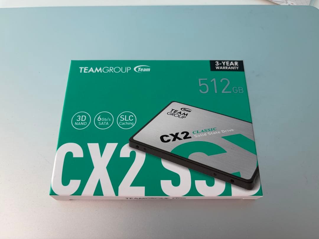 内蔵型SSD Team 500GB SATA SSD