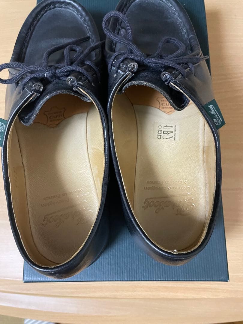 Paraboot ミカエルNoir サイズ EU39 パラブーツ MICHAEL