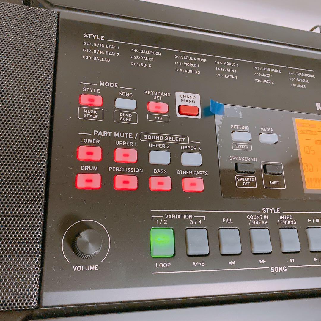 KORG EK-50 61鍵 電子キーボード 電子ピアノ