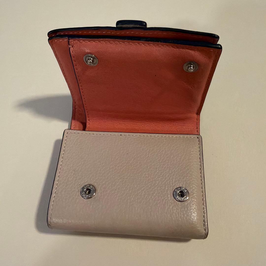 LOEWE ロエベ アナグラム トライフォールドウォレット 三つ折り ベージュ