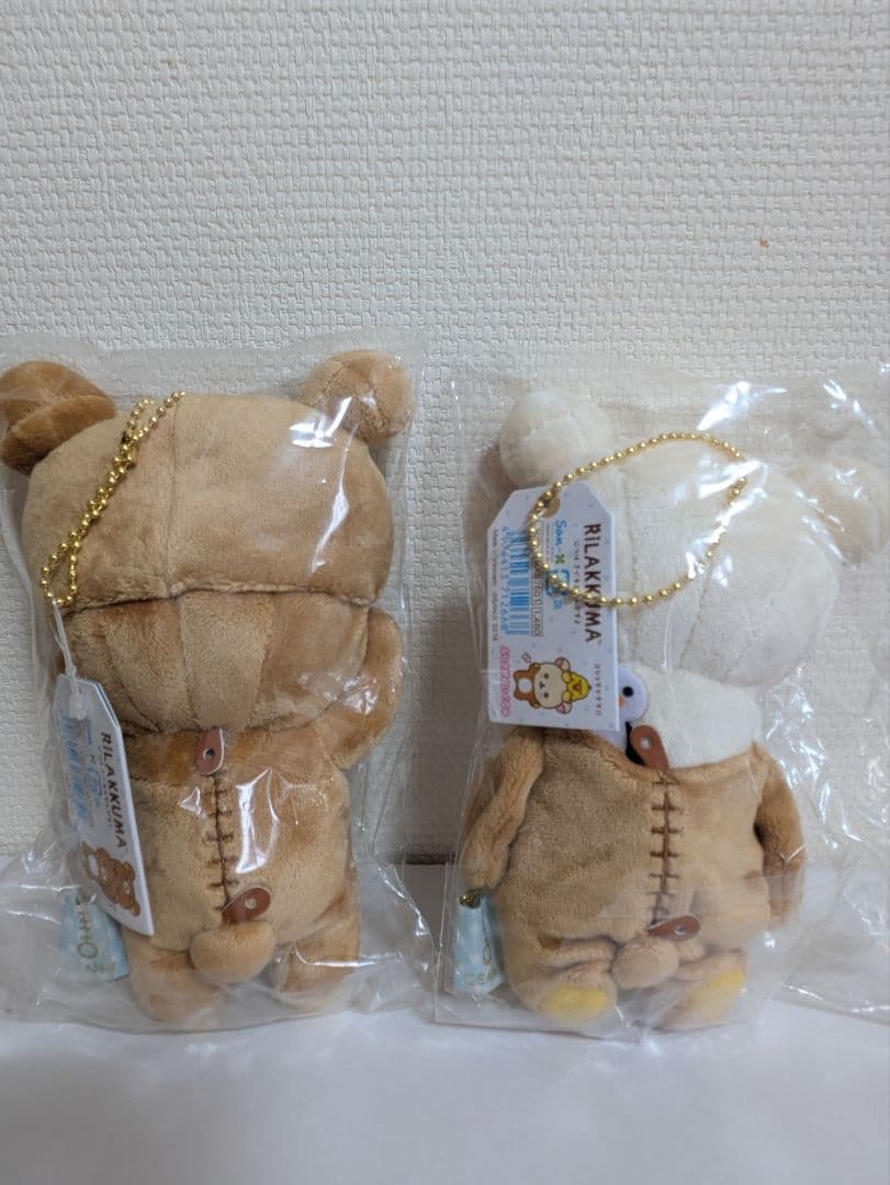 リラックマ ぶらさげぬいぐるみ 　お正月ぬいぐるみセット