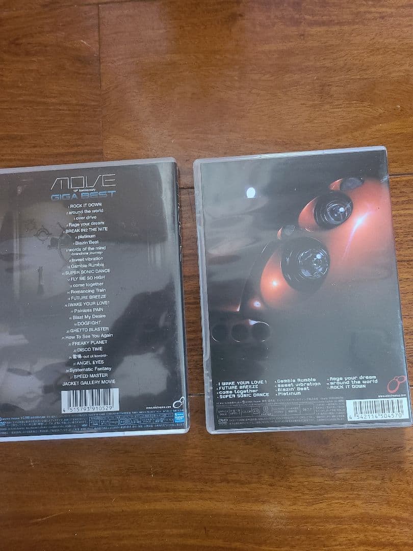 m.o.v.e/ GIGA BEST　DVD　super tune DVD　2枚