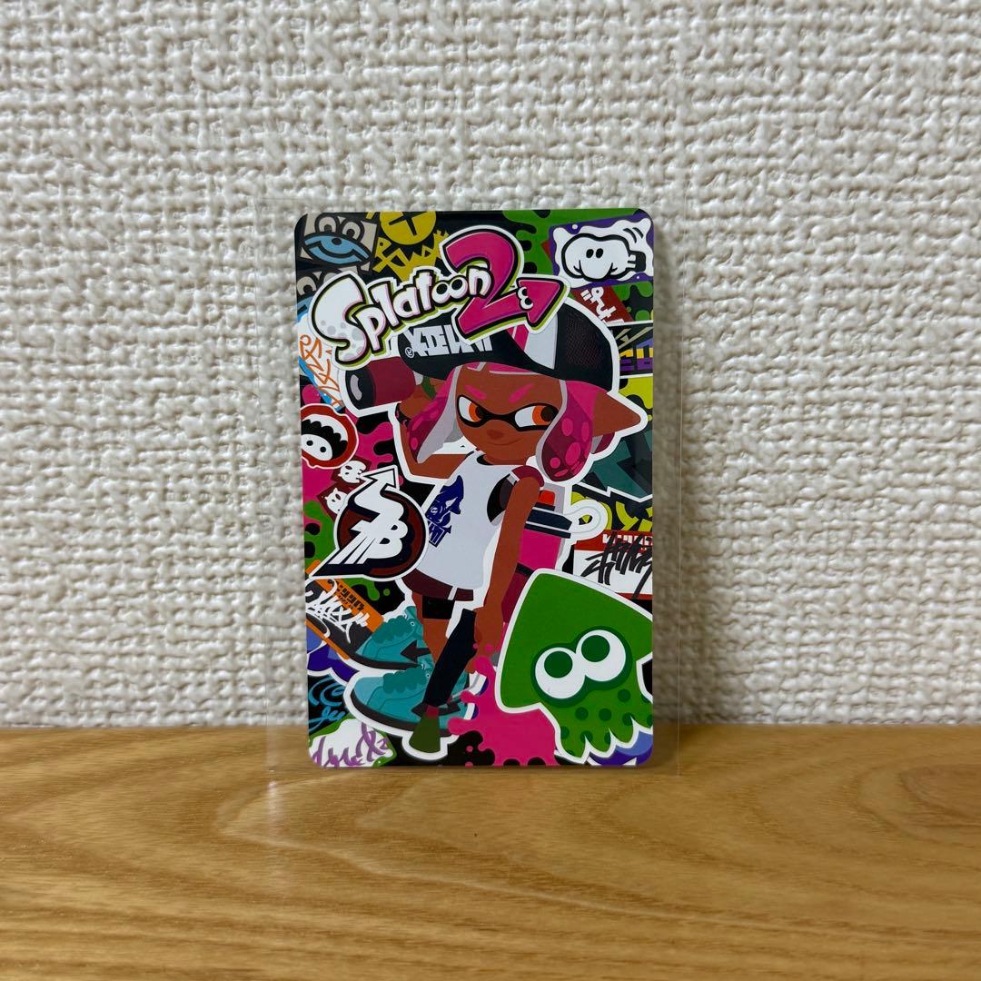 スプラ スプラトゥーン2 ダウンロードカード セット　【シリアルコード使用済み】