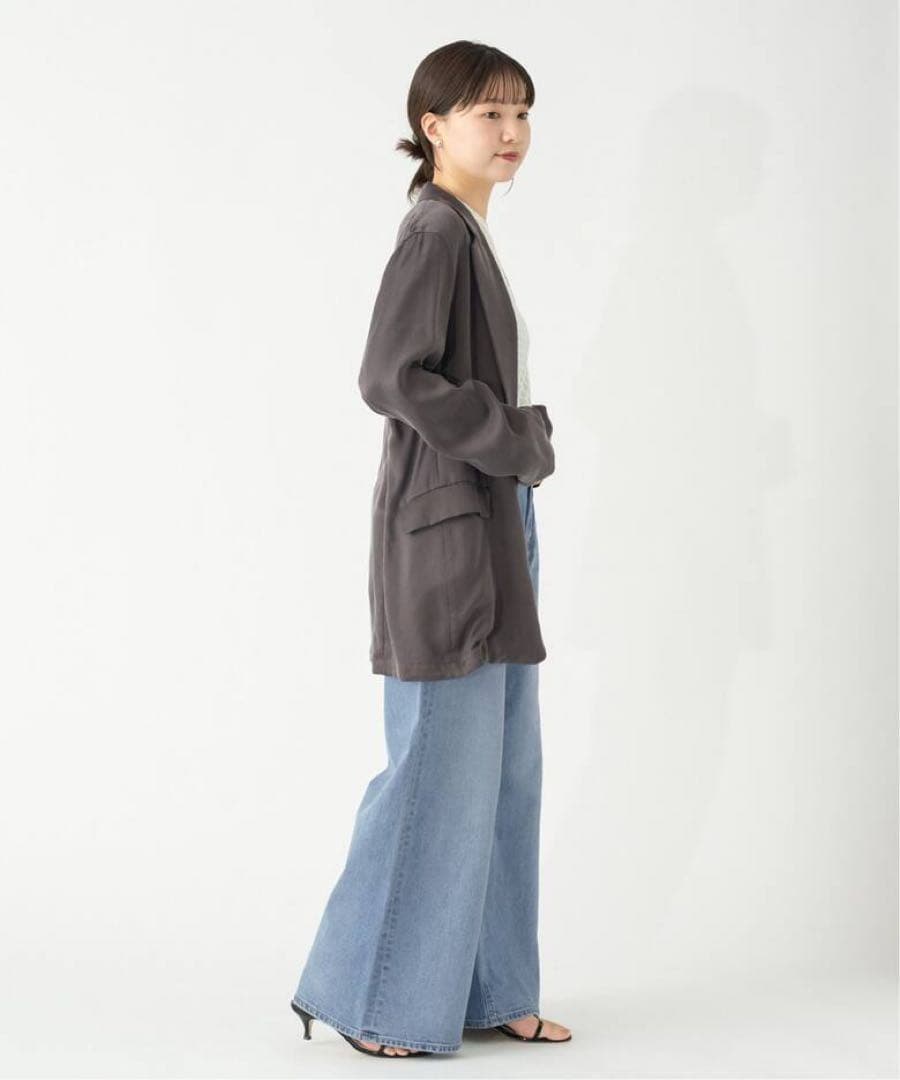 【新品未使用】YANUK ヤヌーク KATE ルーズバギーデニムパンツ 26
