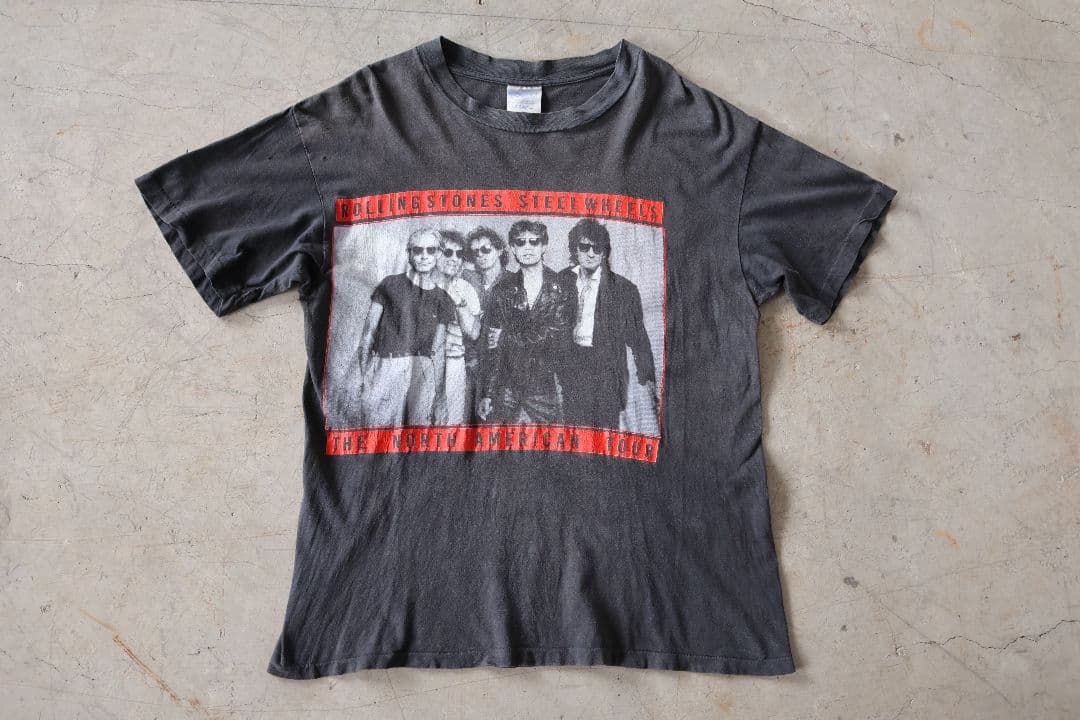 ミュージシャン 90'S THE ROLLING STONES \"STEEL WHEELS\" T