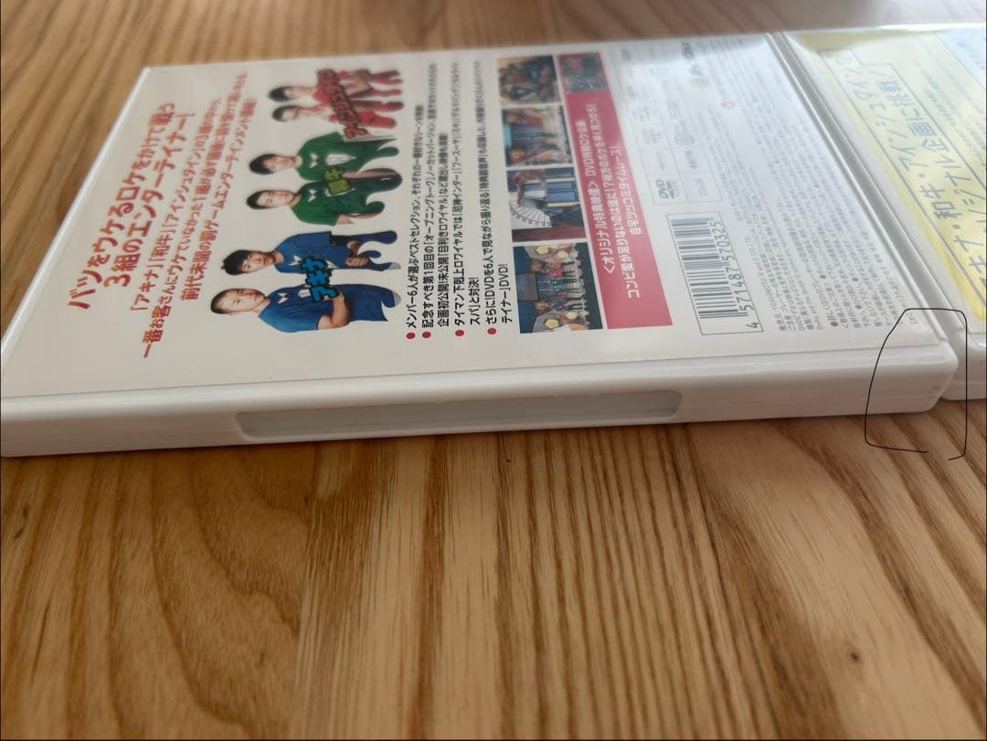 アキナ・和牛・アインシュタインのバツウケテイナーDVDセット　6枚