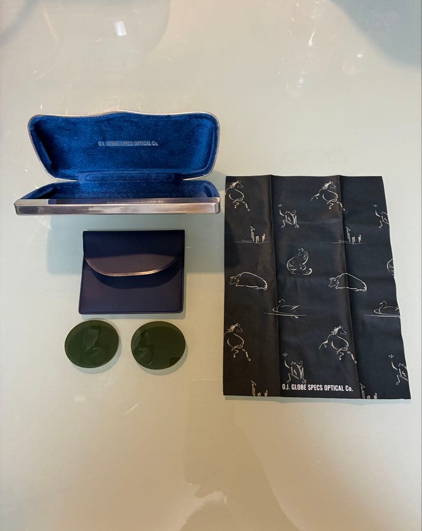 O.J. GLOBE SPECS OPTICAL FIZGERALDサングラス