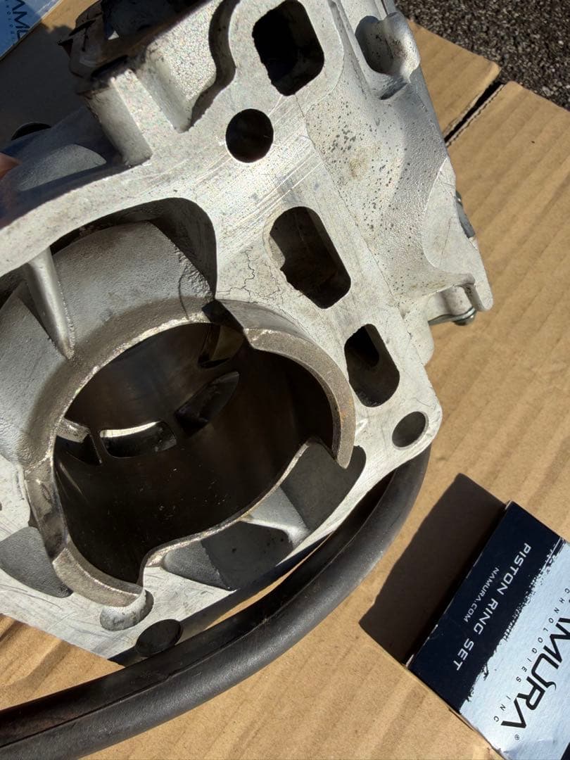 スズキrm125 98年　シリンダー　ピストン　OH