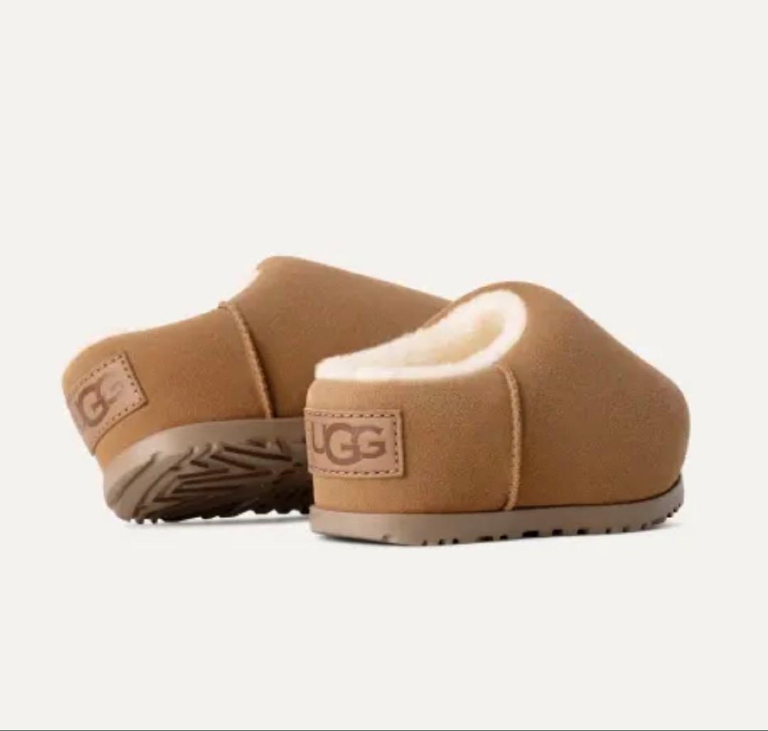 【新品未使用】UGG Pumped Slide 24 Chestnut