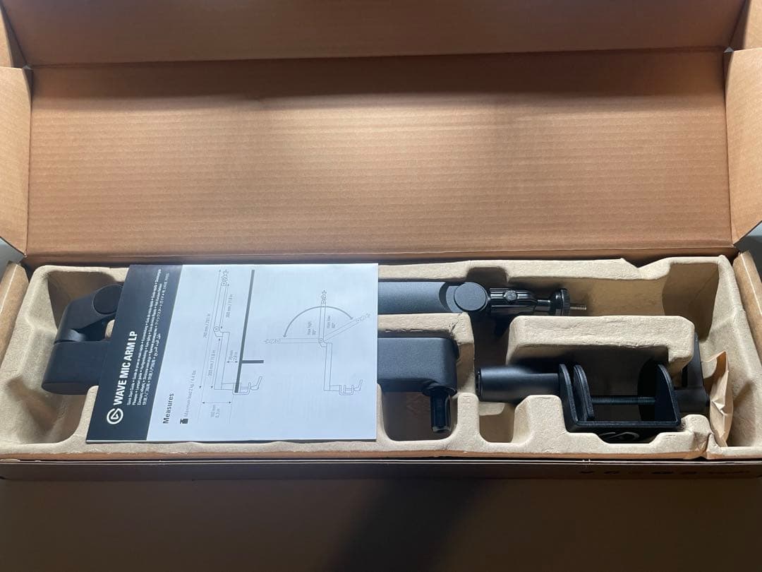 【送料無料】Elgato Wave Mic Arm LP ブラック マイクアーム