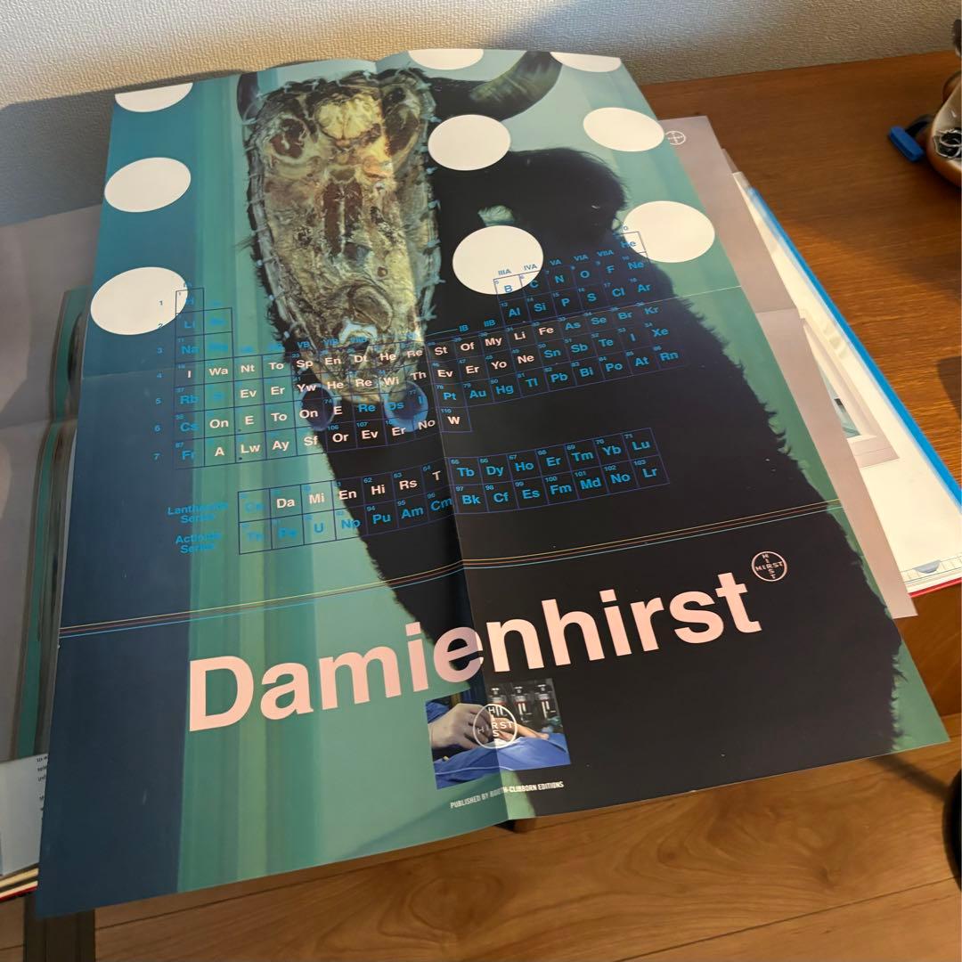 Damian Hirst アートブック(ポスター2枚付)