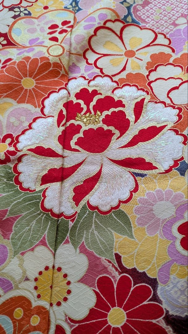 プロフ必読☆タグ付き☆駒刺繍☆ラメ刺繍☆金彩