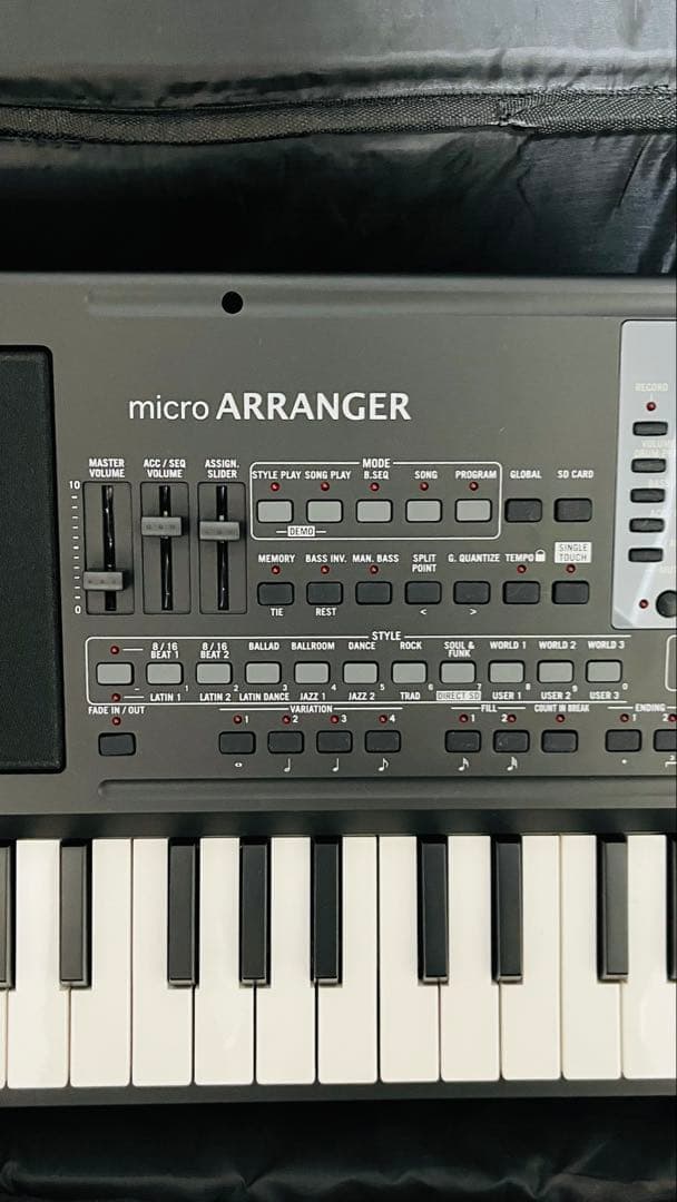 【美品】KORG シンセサイザー micro ARRANGER MAR-1