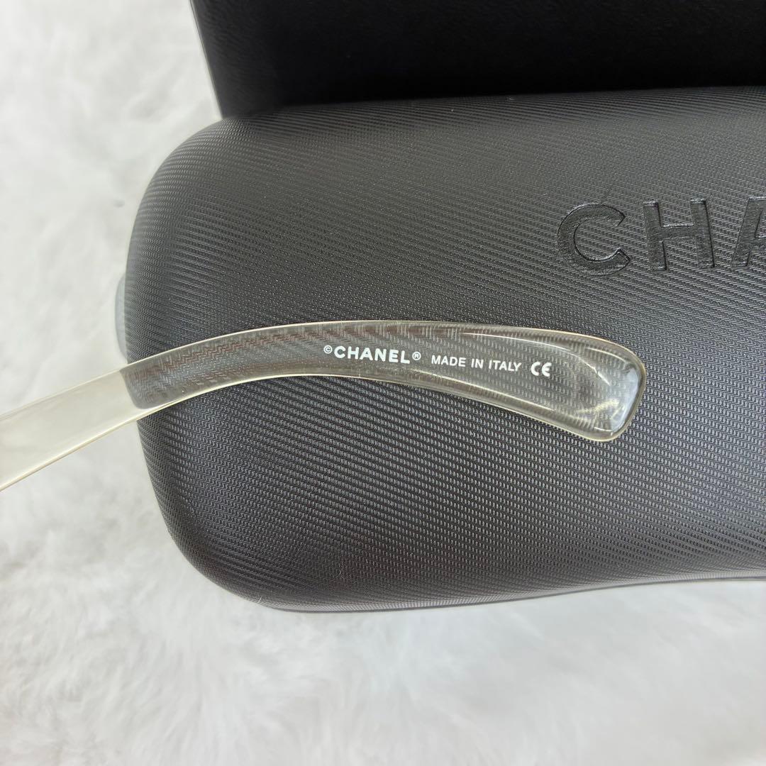 【極美品】✨シャネル✨ ココマーク サングラスクリア リムレスデザイン 4048