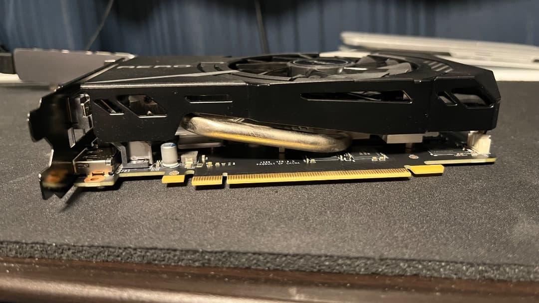 グラフィックボード・グラボ・ビデオカード MSI GTX 1060 AERO ITX 6GB OC