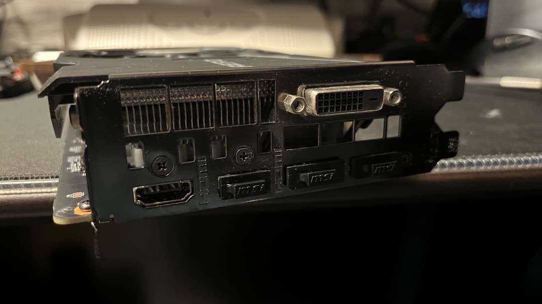 グラフィックボード・グラボ・ビデオカード MSI GTX 1060 AERO ITX 6GB OC
