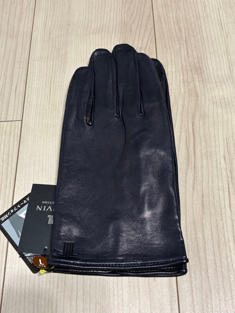 366新品LANVIN COLLECTIONランバン羊革ラムレザー手袋スマホ対応